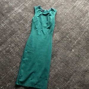 BeBe green slim fitting dress